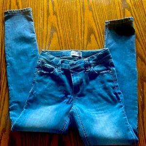 Girls size 12 skinny jeans stretch great shape no holes